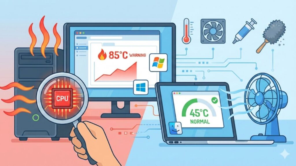 CPU温度の見方を徹底解説！Windows・Macの適正温度やソフト紹介
