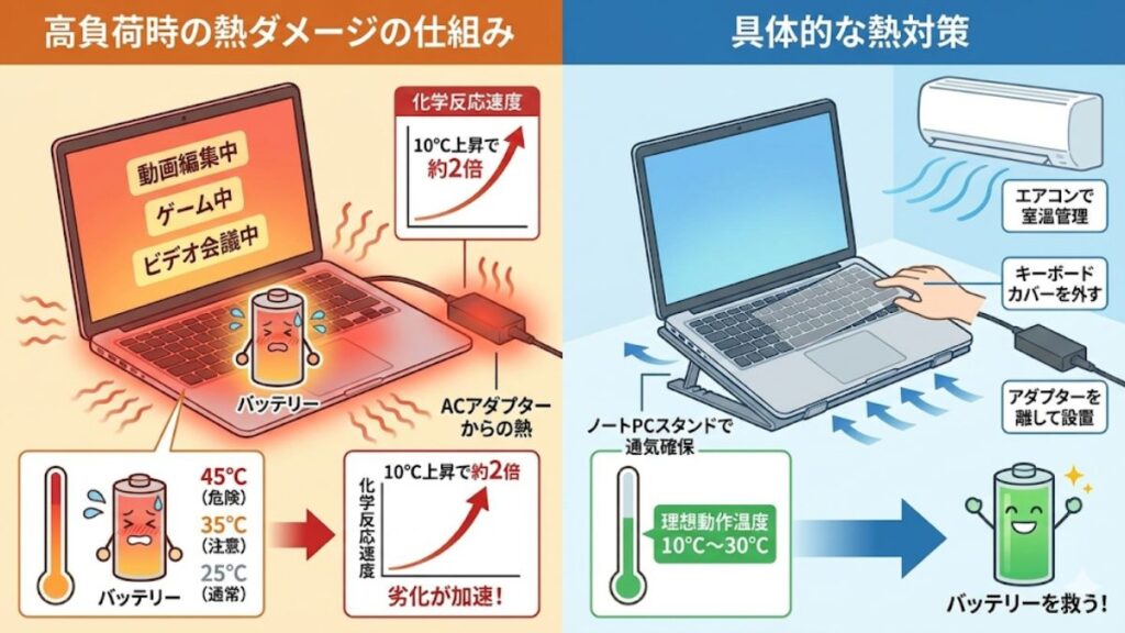 80%充電制限でリチウムイオン電池の劣化を抑える