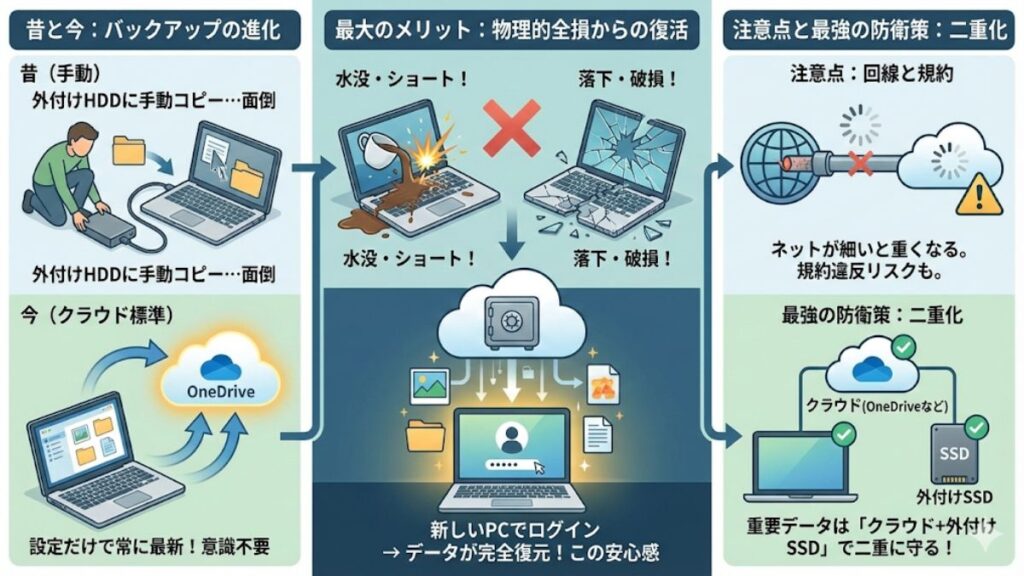 大切なデータを保護するクラウドバックアップ