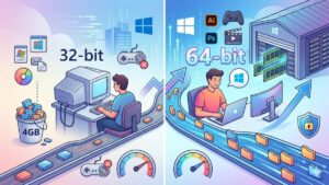 Windows 32bitと64bitの違いを徹底解説！確認や移行の注意点