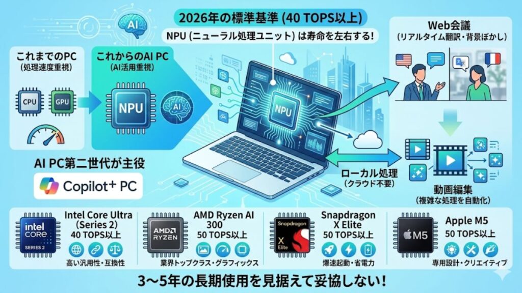 2026年最新ノートパソコンお勧めメーカーの選び方