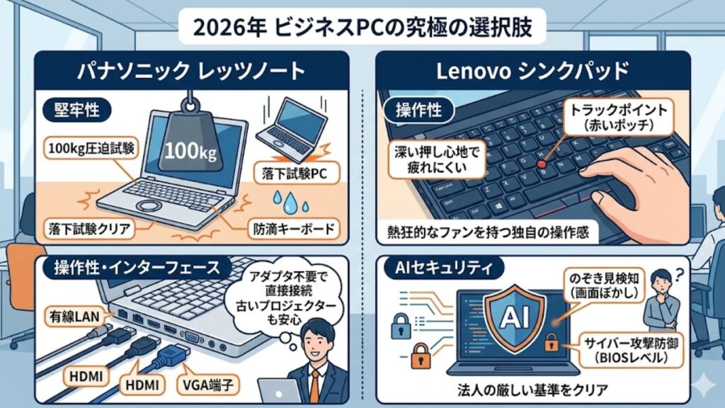 用途別で選ぶノートパソコンお勧めメーカーガイド