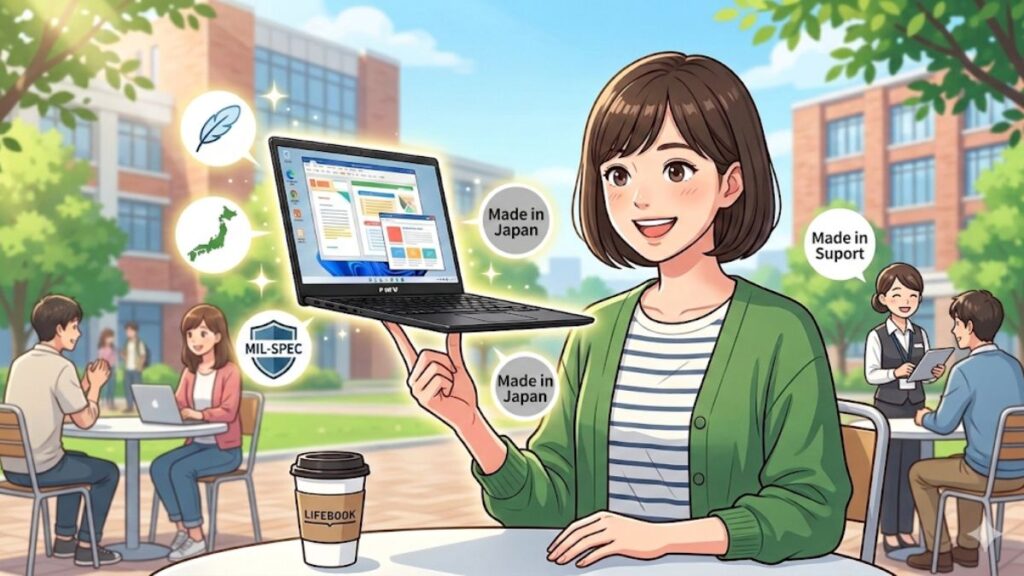 富士通ノートパソコンの評判と選び方｜高い理由や壊れやすさを調査