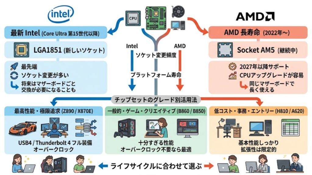 用途別マザーボードのメーカー選びとおすすめポイント