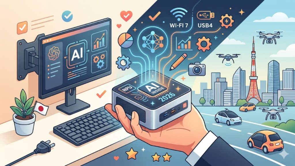 ミニPCおすすめの日本製はこれ！2026年最新の安心モデルを徹底比較