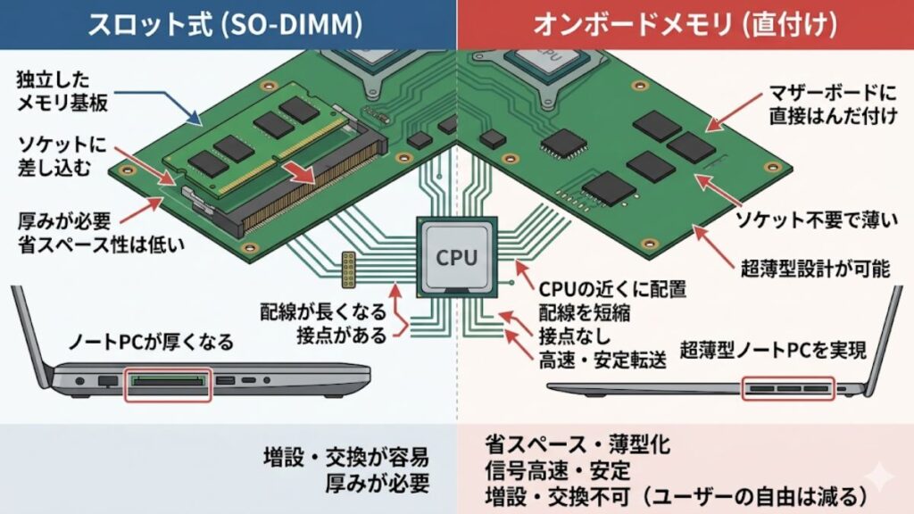 メモリオンボードとは？基本構造や仕組みを徹底解説